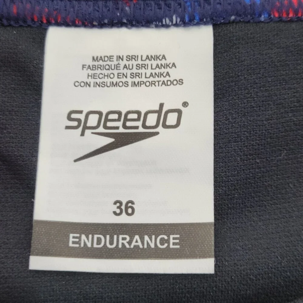 Speedo Swim Briefs Men Size 36‎ Overdrive True Cobalt Competitive Swimsuit Stars